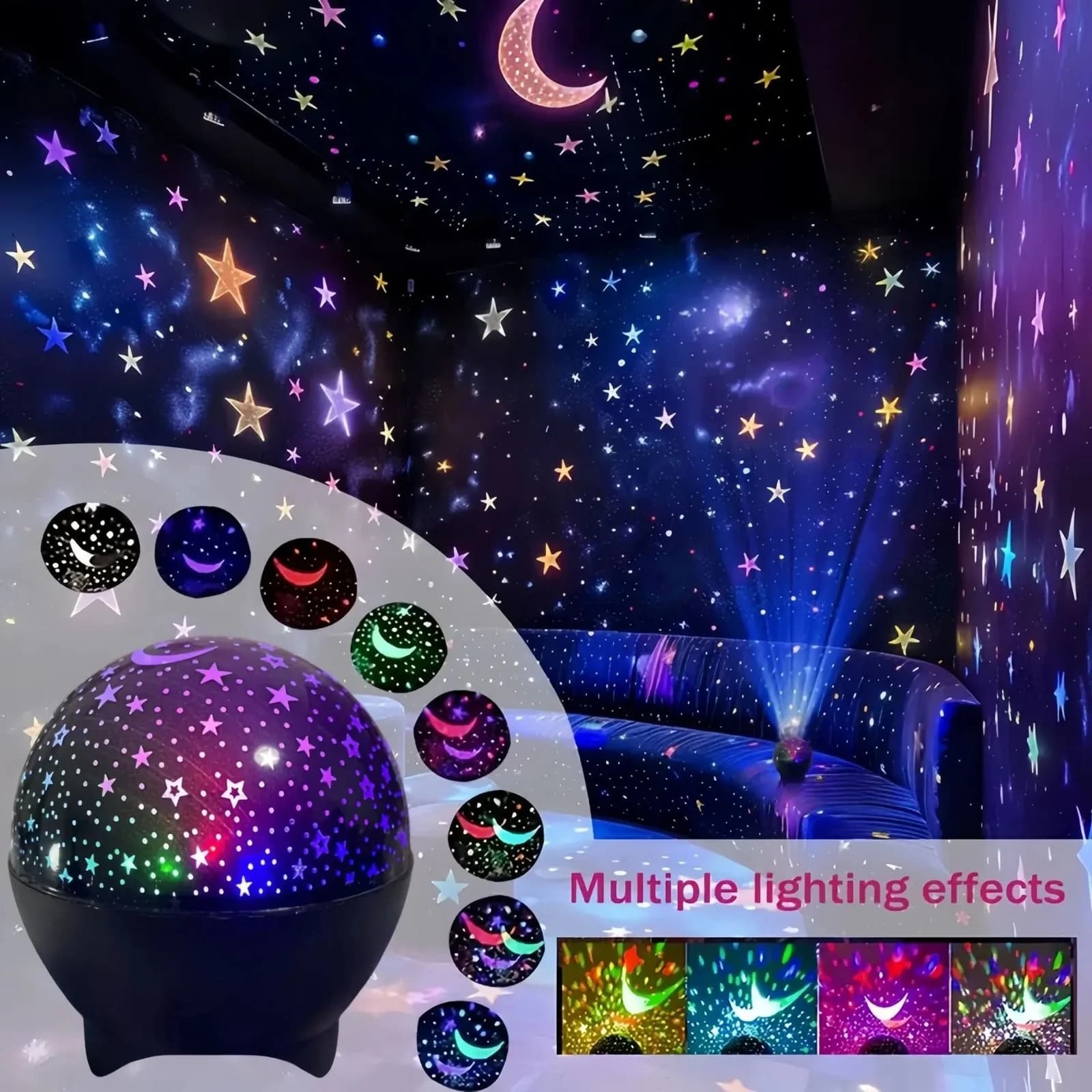 RGB projektor zvjezdano nebo, USB napajanje